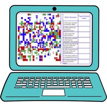 Constitutional Convention Secret Message Activity For Google Sheets™ - Image 2