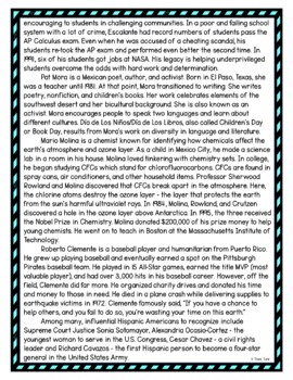 LatinX Heritage DIGITAL Reading Passage & Questions Self Grading - Image 3