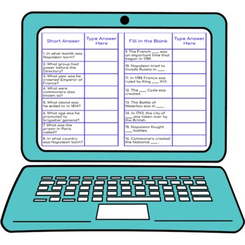 Napoleon Bonaparte Secret Message Activity For Google Sheets™ - Image 3