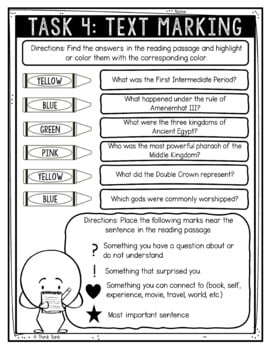 Middle Kingdom of Ancient Egypt Reading Comprehension Challenge - Close Reading - Image 4
