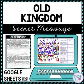 Old Kingdom Secret Message Activity For Google Sheets™