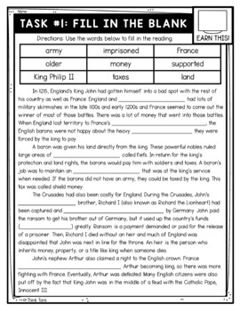 Magna Carta Thinktivity™ Reading Comprehension - Image 2