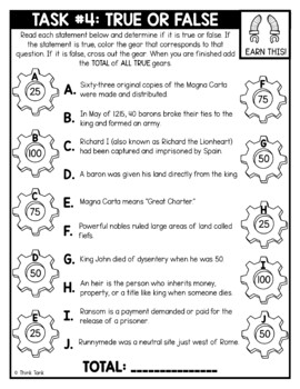 Magna Carta Thinktivity™ Reading Comprehension - Image 3