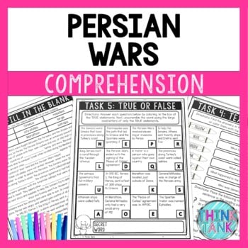 Persian Wars Reading Comprehension Challenge - Close Reading - Mesopotamia