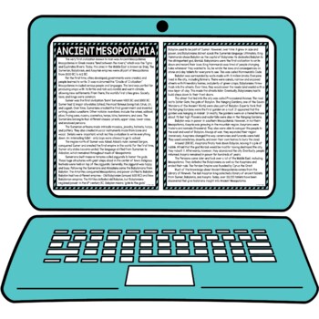 Ancient Mesopotamia Secret Message Activity - Image 4