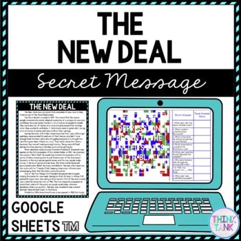 The New Deal Secret Message Activity For Google Sheets™