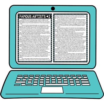 Famous Artists #2 Secret Message Activity For Google Sheets™ - Image 4