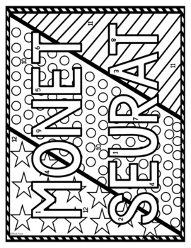 Famous Artists #3 Color by Number, Reading Passage and Text Marking - Image 2