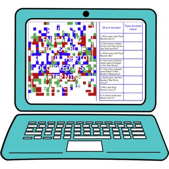 Paul Revere Secret Message Activity For Google Sheets™ - Image 2