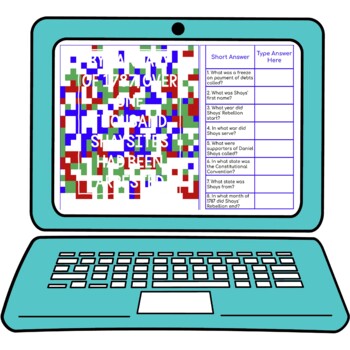 Shays' Rebellion Secret Message Activity For Google Sheets™ - Image 2