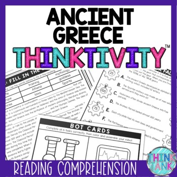 Ancient Greece Thinktivity™ Reading Comprehension