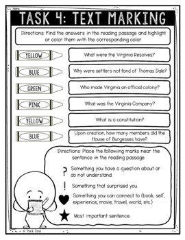 House of Burgesses Reading Comprehension Challenge - Close Reading - Image 4