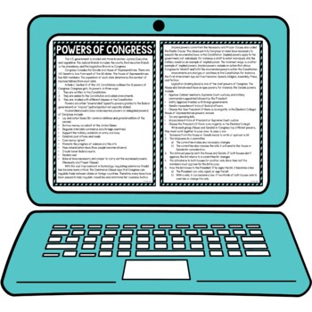 Powers of Congress Secret Message Activity For Google Sheets™ - Image 4