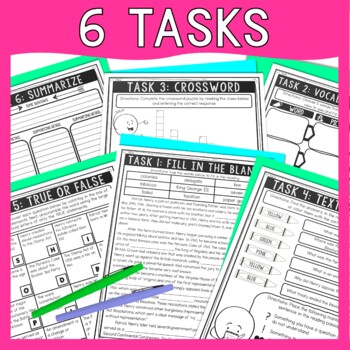 Patrick Henry Reading Comprehension Challenge -Close Reading - Revolutionary War - Image 2