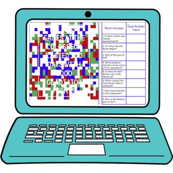 Ancient Rome Secret Message Activity For Google Sheets™ - Image 2