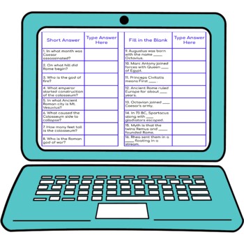 Ancient Rome Secret Message Activity For Google Sheets™ - Image 3