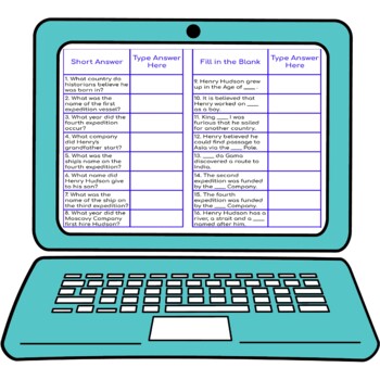 Henry Hudson Secret Message Activity for Google Sheets™ - Image 3