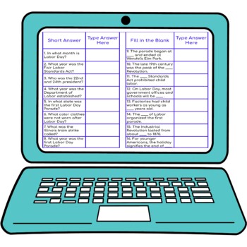 Labor Day Secret Message Activity For Google Sheets™ - Image 3