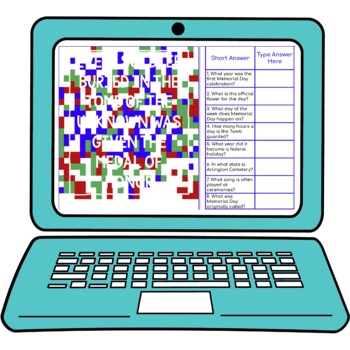 Memorial Day Secret Message Activity For Google Sheets™ - Image 2