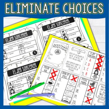 Revolutionary War Causes Close Reading Quest - Task Cards and Text Marking - Image 3