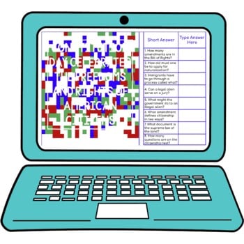 Citizenship and Naturalization Secret Message Activity For Google Sheets™ - Image 2