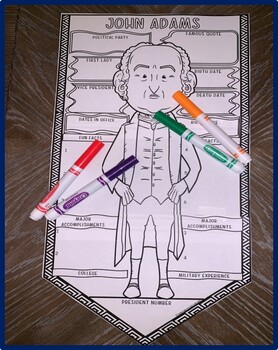 John Adams Research Project - President Pennants - Image 4
