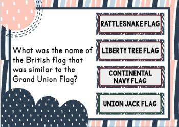 {RETIRED} History of the American Flag BOOM Cards™ - Digital Task Cards - Image 4