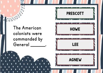 {RETIRED} Battle of Bunk Hill BOOM Cards™ - Digital Task Cards - Revolutionary War - Image 4