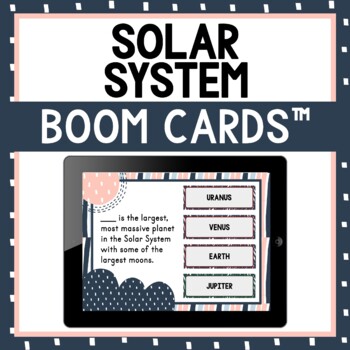Solar System BOOM Cards™ - Digital Task Cards