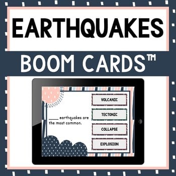 {RETIRED} Earthquakes BOOM Cards™ - Digital Task Cards