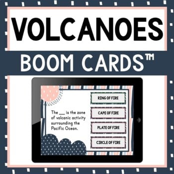 {RETIRED} Volcanoes BOOM Cards™ - Digital Task Cards - Natural Disasters