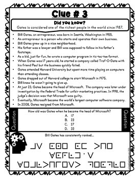 Back to School Activities BUNDLE: Escape Room, Growth Mindset, All About Me - Image 4