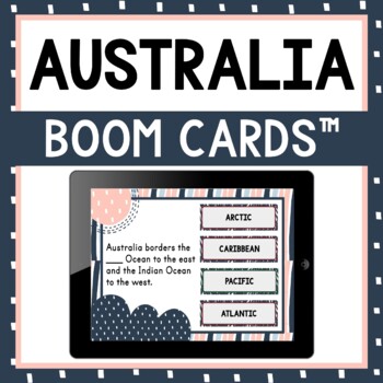 Australia Boom Cards™ - Digital Task Cards - Continents