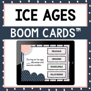 Ice Age Boom Cards™ - Digital Task Cards