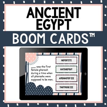 Ancient Egypt Boom Cards™ - Digital Task Cards