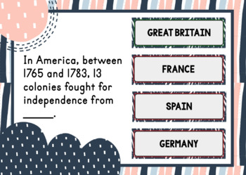 {RETIRED} Patriots and Loyalists Escape Room and Boom Cards™ BUNDLE - Revolutionary War - Image 4