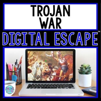 Trojan War DIGITAL ESCAPE ROOM for Google Drive® | Ancient Greece