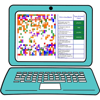 Albert Einstein Secret Message Activity for Google Sheets™ | Distance Learning - Image 2