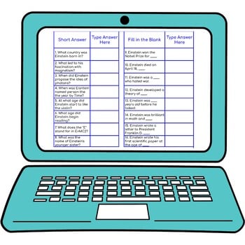 Albert Einstein Secret Message Activity for Google Sheets™ | Distance Learning - Image 4