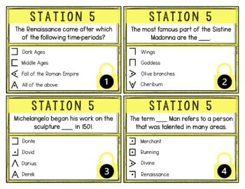 Renaissance Breakout Activity - Task Cards Puzzle Challenge - Image 2