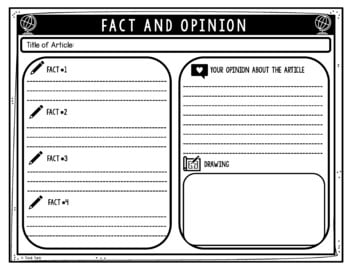 Reading Response Graphic Organizers - Non Fiction - Current Events - Articles - Image 3