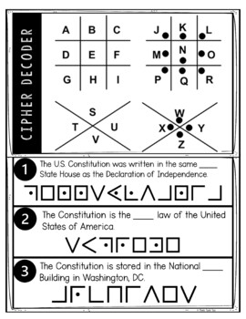 Preamble Puzzle Stations Breakout - U.S. Constitution - Image 2