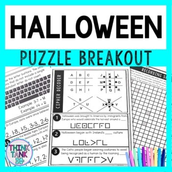 Halloween Puzzle Stations Breakout