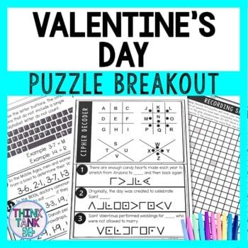 Valentine's Day Puzzle Stations Breakout
