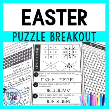 Easter Puzzle Stations Breakout