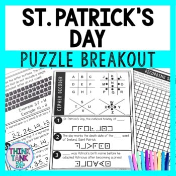 St. Patrick's Day Puzzle Stations Breakout