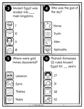 New Kingdom of Ancient Egypt Text Marking Detective Mystery - Reading Passages - Image 4