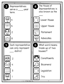 House of Representatives Text Marking Detective Mystery - Reading Passages - Image 4