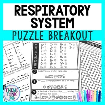 Respiratory System Puzzle Stations Breakout