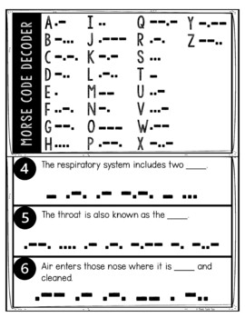 Respiratory System Puzzle Stations Breakout - Image 4